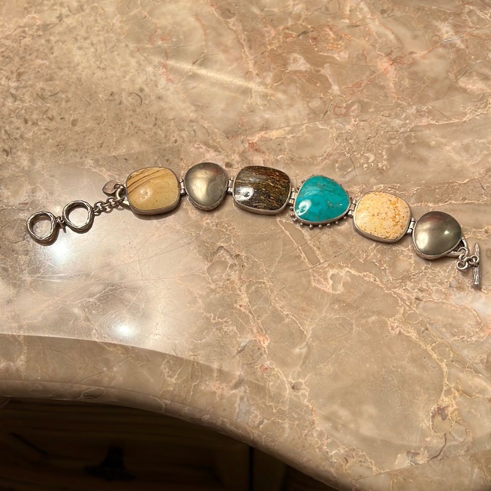 Silpada Bracelet With Toggle Closure - image 1